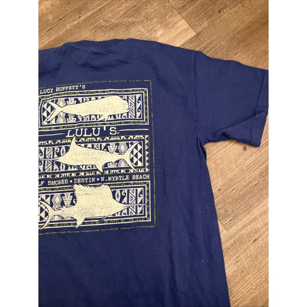 Lucy Buffett's Lulu's Short Sleeve T-shirt NEW S Myrtle Beach Destin GS Souvenir